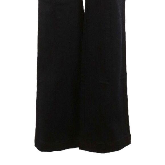 TROA Black Slimming Mid Rise Flare Jeans Size 27 Designer Neutral - Picture 7 of 10